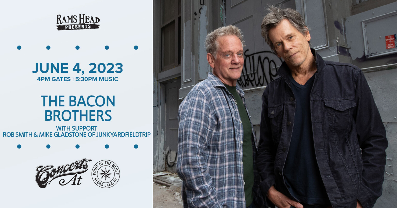 The Bacon Brothers with support Rob Smith & Mike Gladstone of